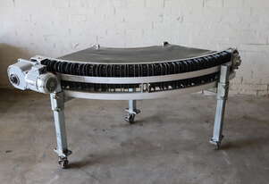 Curved 90 Degree Corner Motorised Conveyor - Transnorm TS1500