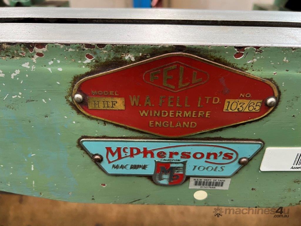 Used W.A. Fell FELL Rotary Knife Lathe Automatic Wood Lathes in