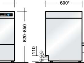 Meiko Upster U500 Dishwasher - picture2' - Click to enlarge