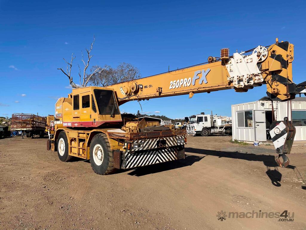 Used tadano TR250M-5 Rough Terrain Cranes in CHARLTON, QLD