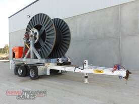Macol Pig Cable Drum Plant Pig Trailer - picture0' - Click to enlarge