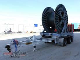Macol Pig Cable Drum Plant Pig Trailer - picture0' - Click to enlarge