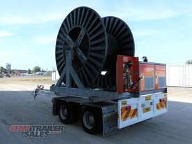 Macol Pig Cable Drum Plant Pig Trailer - picture2' - Click to enlarge