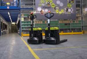 Clark Lithium Ion Pallet Jack 1.5T: Euro Pallet, Versatile Operation, 1 Year Warranty!