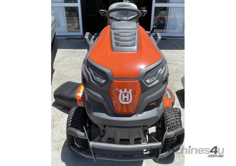 caption TRACPOWER - HUSQVARNA TS 242TXD RIDE ON MOWER