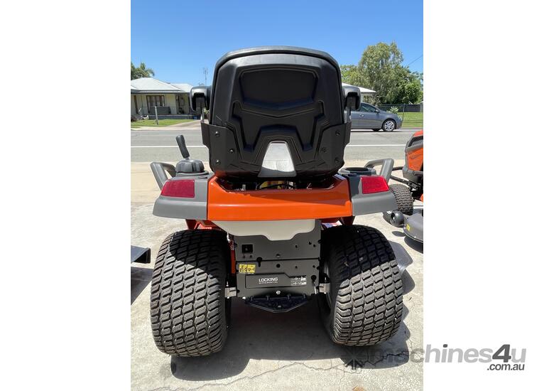 caption TRACPOWER - HUSQVARNA TS 242TXD RIDE ON MOWER
