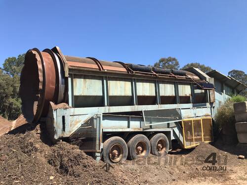 Used 1996 Powerscreen 830 Trommel Screen