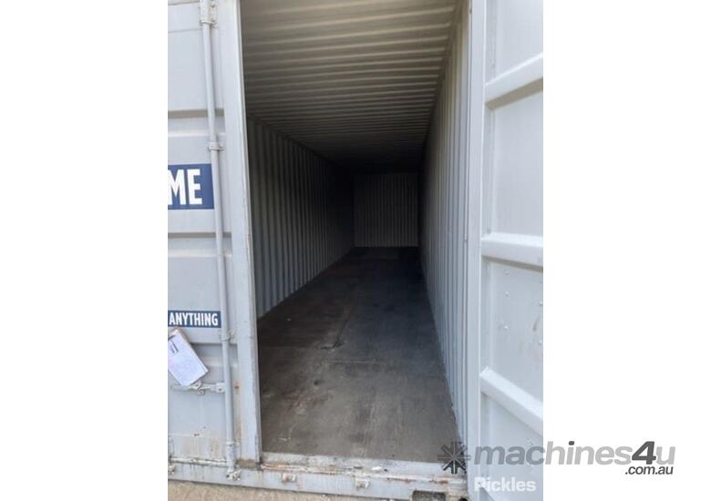 Used 40 General Purpose Container Storage Fees Of 10 Per Day Will Be