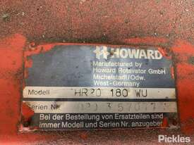 Rotavator Howard HR20 180WU PTO Driven Rotavator, Approx Width 1850mm, Unknown Condition - picture1' - Click to enlarge