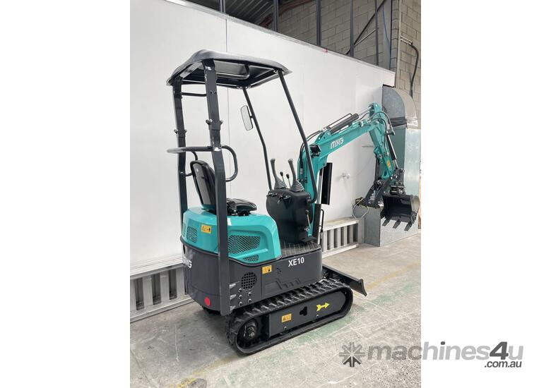 caption MXG XE10 MINI EXCAVATOR -KOOP DIESEL ENGINE