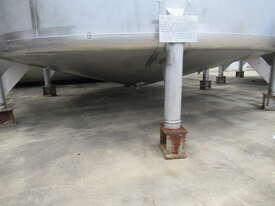 Stainless Steel Storage Tank (Vertical), 30,000Lt, 3700mm Dia x 2850mm H - picture2' - Click to enlarge