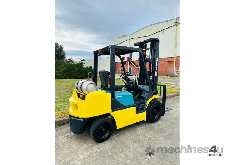 Used komatsu KOMATSU FG25 2 5T LPG FORKLIFT 5 5M LIFT Counterbalance ...