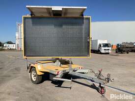 2012 Ventech Engineering Single Axle Sign Board Trailer - picture0' - Click to enlarge