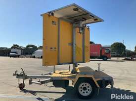 2012 Ventech Engineering Single Axle Sign Board Trailer - picture0' - Click to enlarge