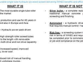 Concrete Screed - Roller - picture0' - Click to enlarge