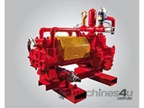 caption GD Air powered Mud Pump, Trailer or Skid Mounted | Available for Hire, Long or Short Term!