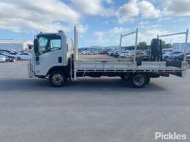 2012 Isuzu NPR 200 MWB Tray Top W/ Hiab Crane - picture2' - Click to enlarge