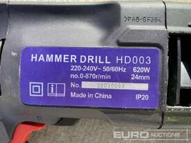 Unused Makute HD003 Hammer Drill 24mm UK Plug - picture1' - Click to enlarge