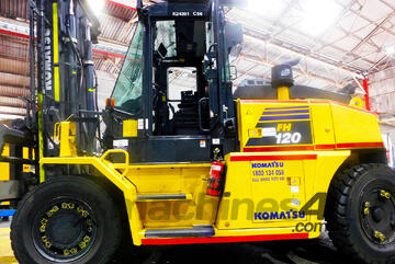 Komatsu 12 Tonne Capacity Diesel Engine Hydrostatic Drive Forklift