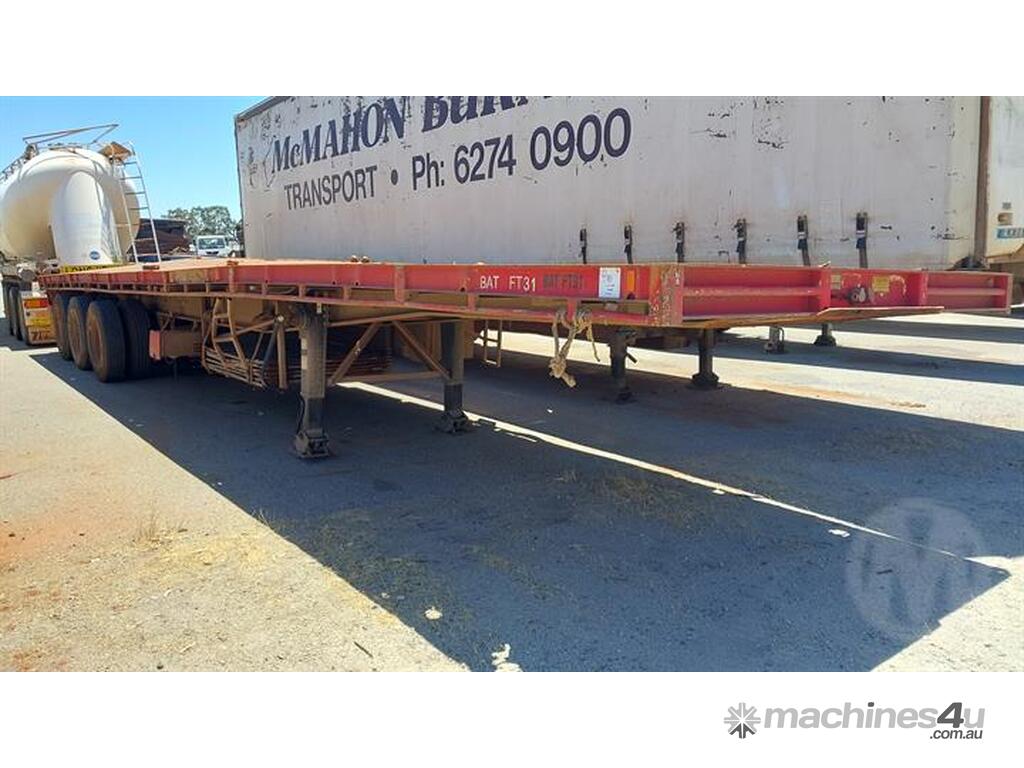 Buy Used southern cross trailers STANDARD TRI AXLE Flat Top Trailer in