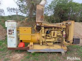 1x Caterpillar Generator Set
Requires AVR, No Batteries
No Hours Visible. No Visible Identification  - picture0' - Click to enlarge