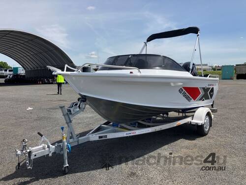 2023 Quintrex 430 Fishabout Aluminium Boat & Trailer