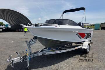 2023 Quintrex 430 Fishabout Aluminium Boat & Trailer
