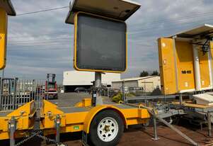 Hilton HD-35 Trailer Mounted Solar Powered Variable Speed Limit Sign