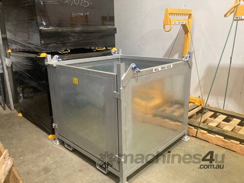 caption Bremco - BMP018-S-DG Crane Cage 1000kg - Australian Made