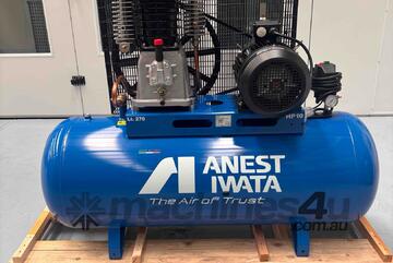 3-Phase Air Compressor - 7.5kW, Quiet Operation & Durable Cast Iron Pump