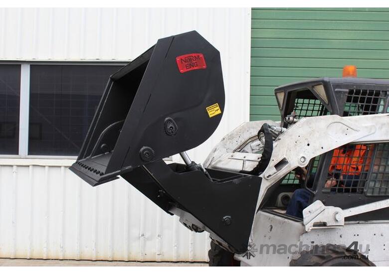 caption NORM ENGINEERING HIGH DUMP BUCKET
