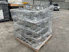 1x Pallet of Steel Gas Bottle Holders with Clamps - picture1' - Click to enlarge