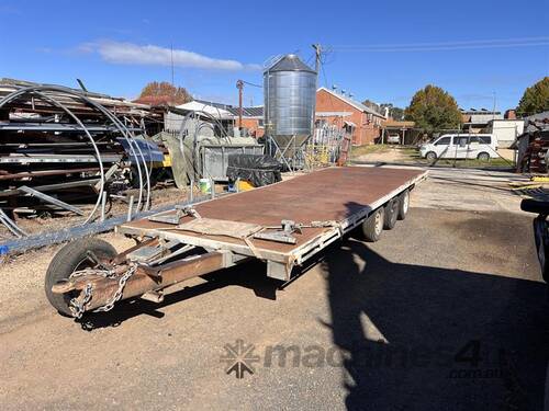 1980 SILO MOVING FLAT TOP TRAILER