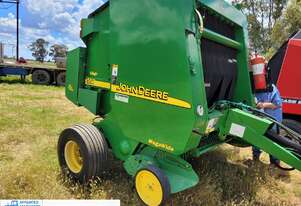 (5823) JD 557 Silage Special Round Baler (Echuca, VIC)