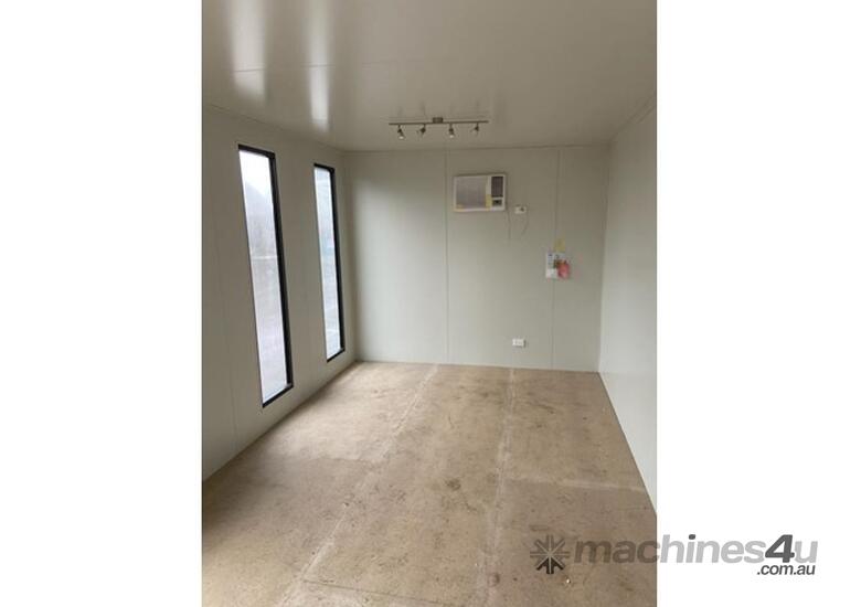 caption Auzbilt Sliding Door Portable Accommodation: 6m x 3m, For Sale