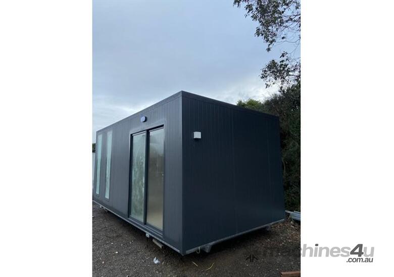 caption Auzbilt Sliding Door Portable Accommodation: 6m x 3m, For Sale