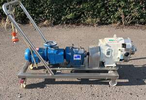Waukesha Lobe Pump - 1.5kW - 300-1,800 l/h