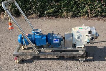 Waukesha Lobe Pump - 1.5kW - 300-1,800 l/h