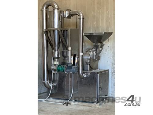 caption Dry (Pin) Mill Grinding Machine