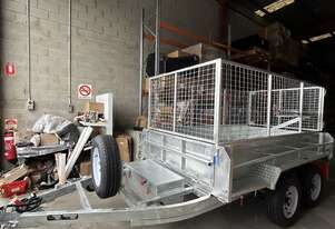 10x5 Hydraulic Tipper Trailer 3500KG One Piece Chassis BIGMAN TRAILER