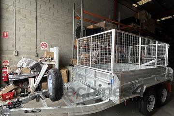 10x5 Hydraulic Tipper Trailer 3500KG One Piece Chassis BIGMAN TRAILER