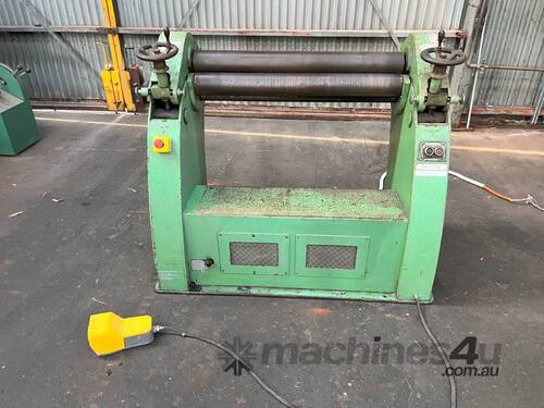 Genelin hydraulic plate rolls 1000mm