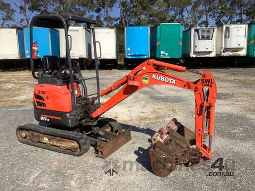 Kubota U17-3 Excavator (Rubber Tracked)