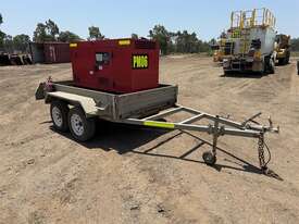 HOME MADE BOX TRAILER WITH 25KVA GENERATOR - picture0' - Click to enlarge