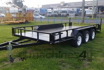 16x6'6 Tri-Axle Car Carrier 4.5T GVM: Ideal for Towing Heavy Vehicles