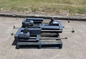 Fixed Shaft Agitator Mixer with 3-Blade Impeller - 0.55kW