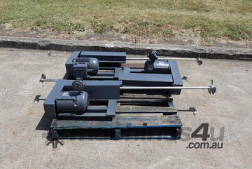 Fixed Shaft Agitator Mixer with 3-Blade Impeller - 0.55kW