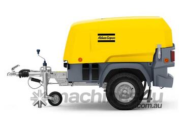 ATLAS COPCO XAS 68 KD Air Compressor 135cfm 100psi Portable Towable