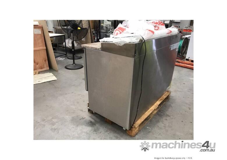 GNS1300E Three Door Salad Marble Prep Top