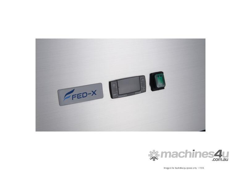 FED-X S/S Two Full Door Upright Fridge - XURC1200SFV